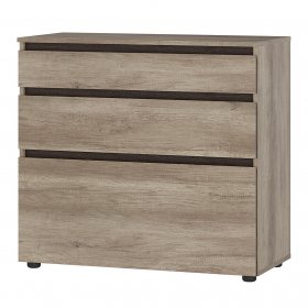 Комод Энигма КМ-01 дуб каньон/венге в Советском - sovetskij.germes-mebel.ru | фото