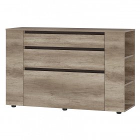 Комод Энигма КМ-06 дуб каньон/венге в Советском - sovetskij.germes-mebel.ru | фото