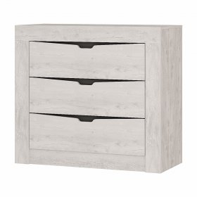 Комод Леонардо КМ-13 Бетон пайн светлый/графит в Советском - sovetskij.germes-mebel.ru | фото