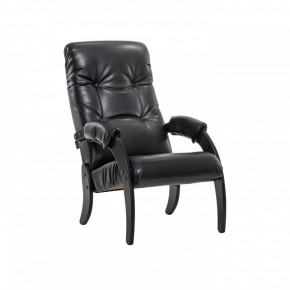 Кресло для отдыха Модель 61 Венге, к/з Vegas Lite Black в Советском - sovetskij.germes-mebel.ru | фото