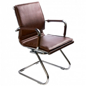 Кресло для посетителя Бюрократ CH-993-Low-V/Brown коричневый в Советском - sovetskij.germes-mebel.ru | фото