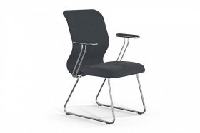 Кресло ErgoLife Sit 8 Mr4-4T, темно-серый/хром в Советском - sovetskij.germes-mebel.ru | фото