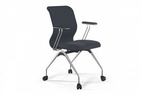Кресло ErgoLife Sit 8 Mr4-4T основание F53.W02, темно-серый/хром в Советском - sovetskij.germes-mebel.ru | фото