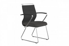 Кресло ErgoLife Sit Well M4-167K, темно-серый/хром в Советском - sovetskij.germes-mebel.ru | фото