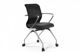 Кресло ErgoLife Sit 8 M4-9К основание F53.W02, черный/хром в Советском - sovetskij.germes-mebel.ru | фото