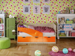 Кровать Бабочки (Оранжевый металлик) 1800 в Советском - sovetskij.germes-mebel.ru | фото