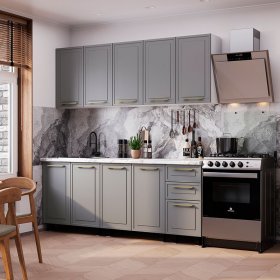 Кухня 2,0 м Адель гейнсборо в Советском - sovetskij.germes-mebel.ru | фото