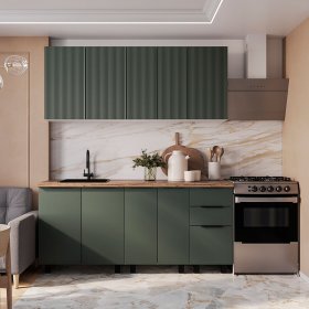 Кухня София 1,8 м авокадо в Советском - sovetskij.germes-mebel.ru | фото