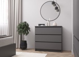 Комод Мори МК803, Графит в Советском - sovetskij.germes-mebel.ru | фото
