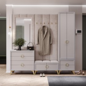 Прихожая Эстетика кашемир в Советском - sovetskij.germes-mebel.ru | фото