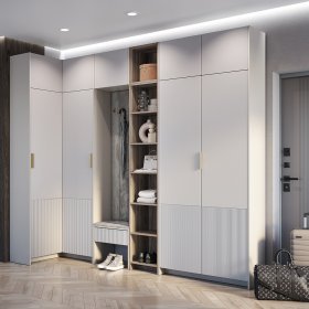 Прихожая Пандора кашемир/айриш в Советском - sovetskij.germes-mebel.ru | фото