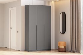 Шкаф шк-5 графит 1200 в Советском - sovetskij.germes-mebel.ru | фото