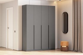 Шкаф шк-5 графит 1600 в Советском - sovetskij.germes-mebel.ru | фото