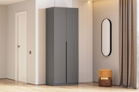 Шкаф шк-5 графит 800, 4 полки в Советском - sovetskij.germes-mebel.ru | фото