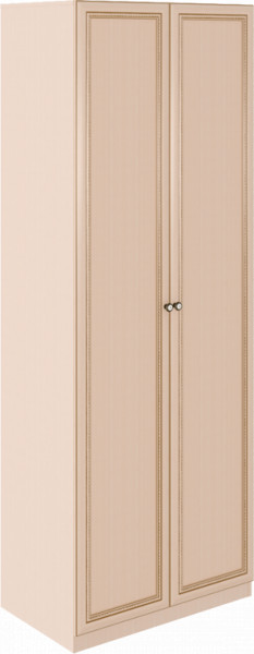 Шкаф 2 двери М02 Беатрис (дуб млечный) в Советском - sovetskij.germes-mebel.ru | фото