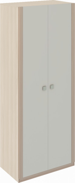 Шкаф 2 двери Глэдис М22 (ЯШС/Белый) в Советском - sovetskij.germes-mebel.ru | фото