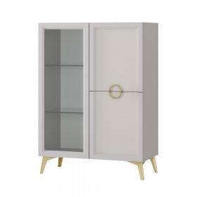 Шкаф-витрина Эстетика ШК-23 в Советском - sovetskij.germes-mebel.ru | фото