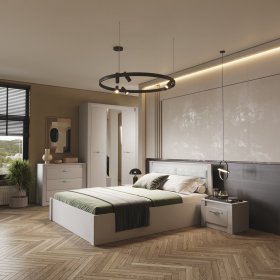 Спальня Монако кашемир в Советском - sovetskij.germes-mebel.ru | фото