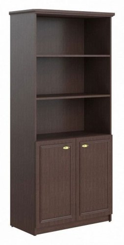 Стеллаж комбинированный Raut RHC 89.5, венге в Советском - sovetskij.germes-mebel.ru | фото