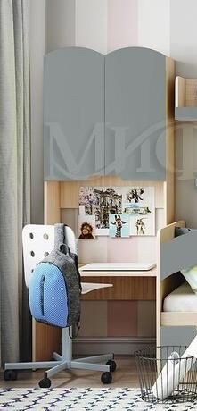 ЮНИОР-4 Кровать 1600 (Шарли Белый​​​​​​​) в Советском - sovetskij.germes-mebel.ru | фото